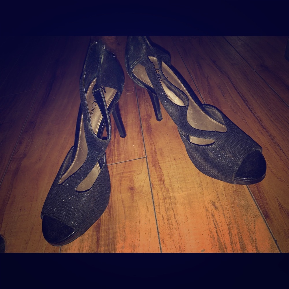 Black heels